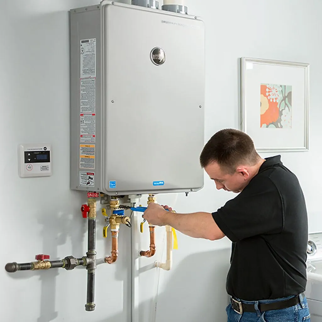 tankless water heater repair in Mystic, GA